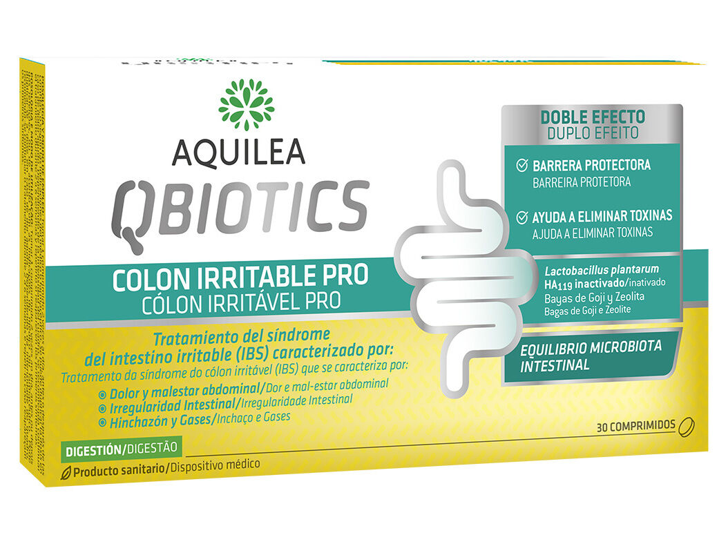 SUPLEMENTO AQUILEA QBIOTICS COLON IRRIT&Aacute;VEL 30 C