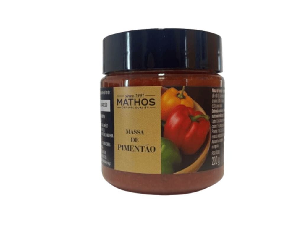 MASSA PIMENT&Atilde;O MATHOS 200G image number 0