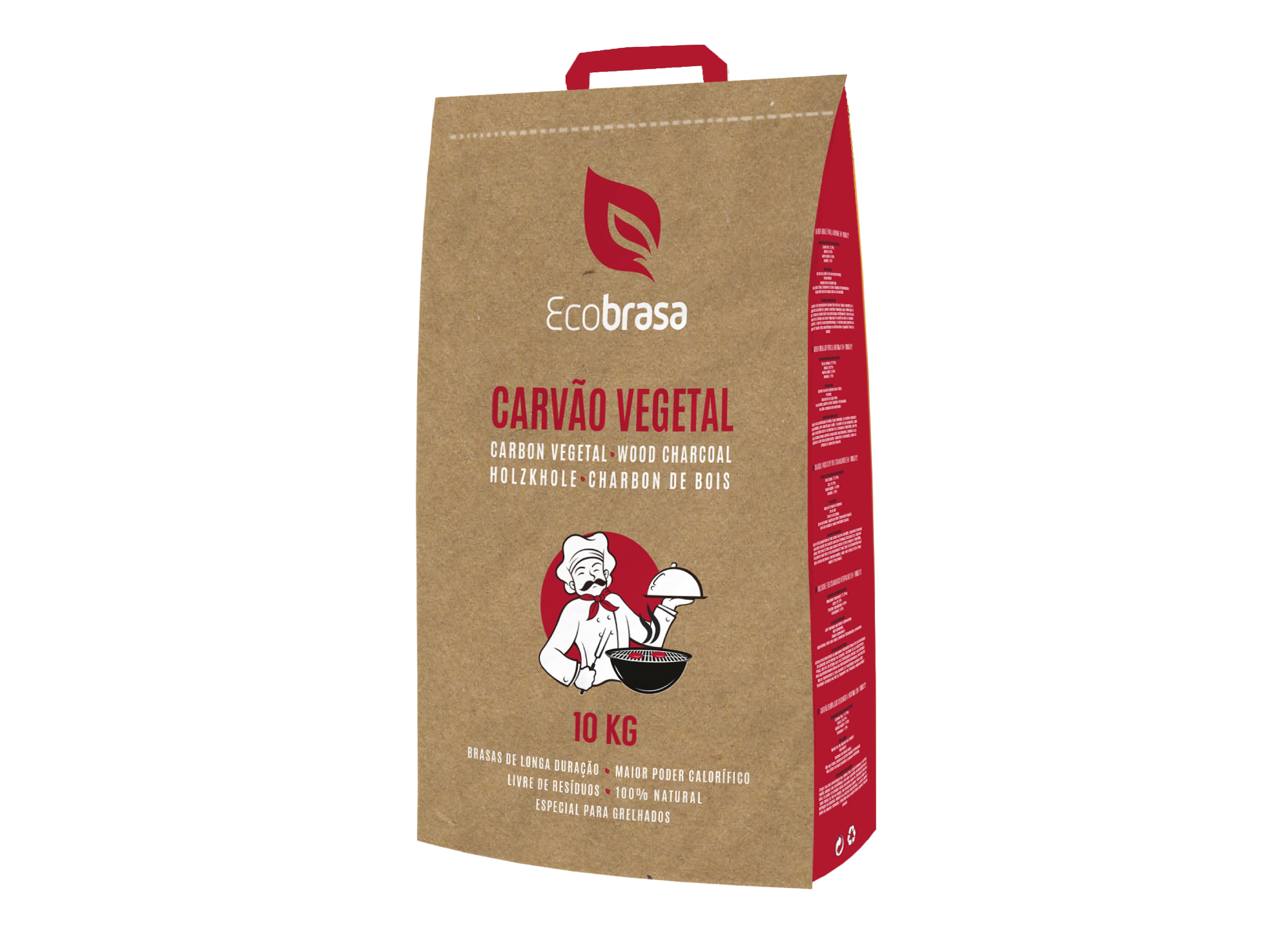 CARV&Atilde;O VEGETAL ECOBRASA 10KG