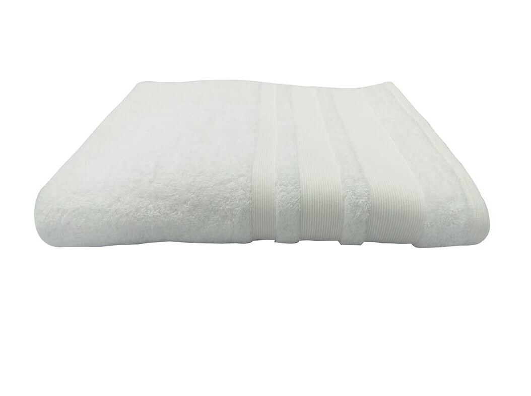 LEN&Ccedil;OL DE BANHO ACTUEL ALGOD&Atilde;O 650G/M2 BRANCO 100X150CM