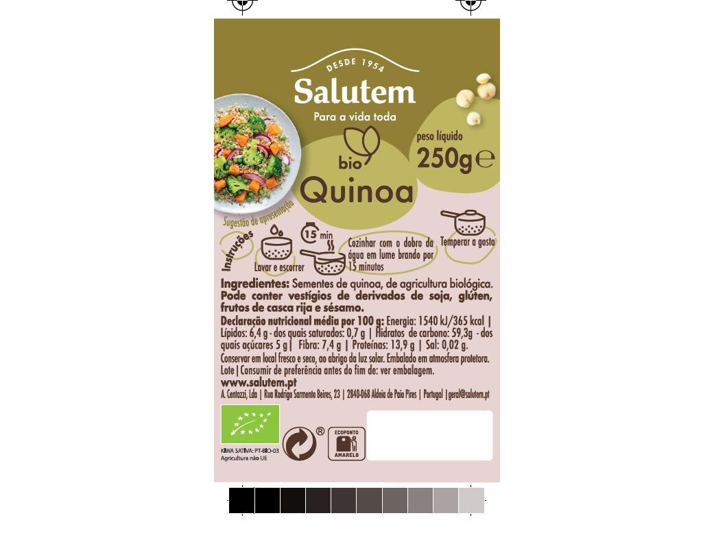 QUINOA SALUTEM BIOL&Oacute;GICA 250G image number 1