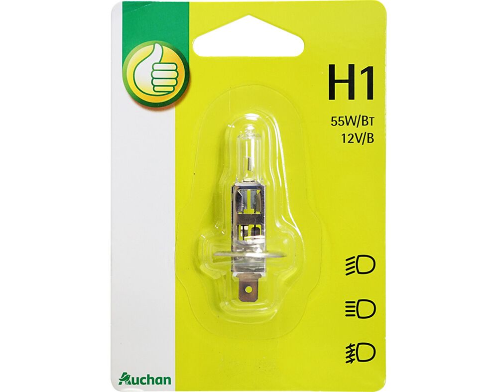 L&Acirc;MPADA AUTO POLEGAR H1 12V 55W image number 0