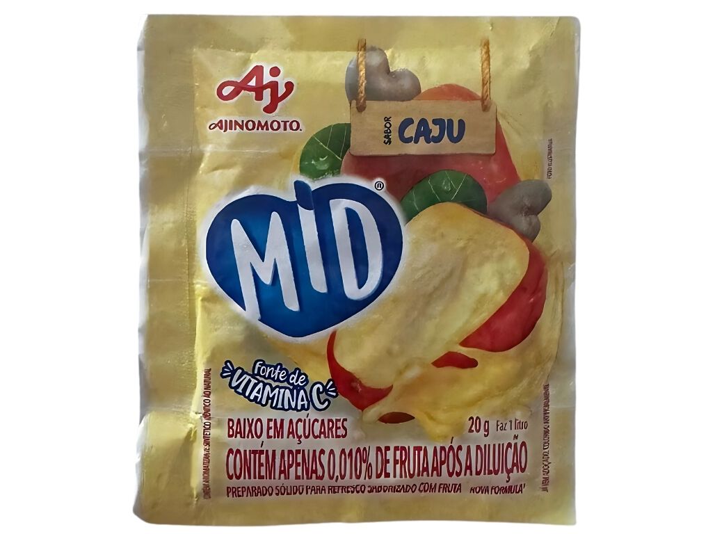 REFRESCO EM P&Oacute; MID CAJU 20G image number 0
