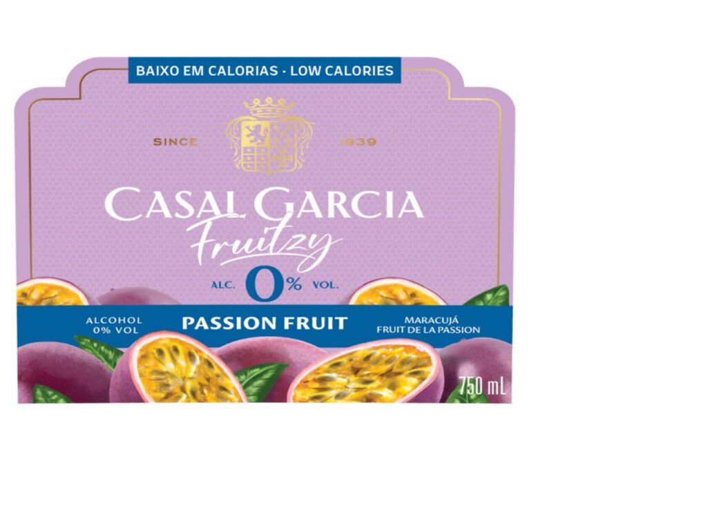 BEBIDA CASAL GARCIA FRUITZY MARACUJ&Aacute; 0% 0.75L image number 1