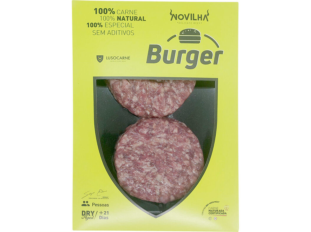 HAMBURGUER NOVILHA LUSOCARNE 2X180GR image number 0