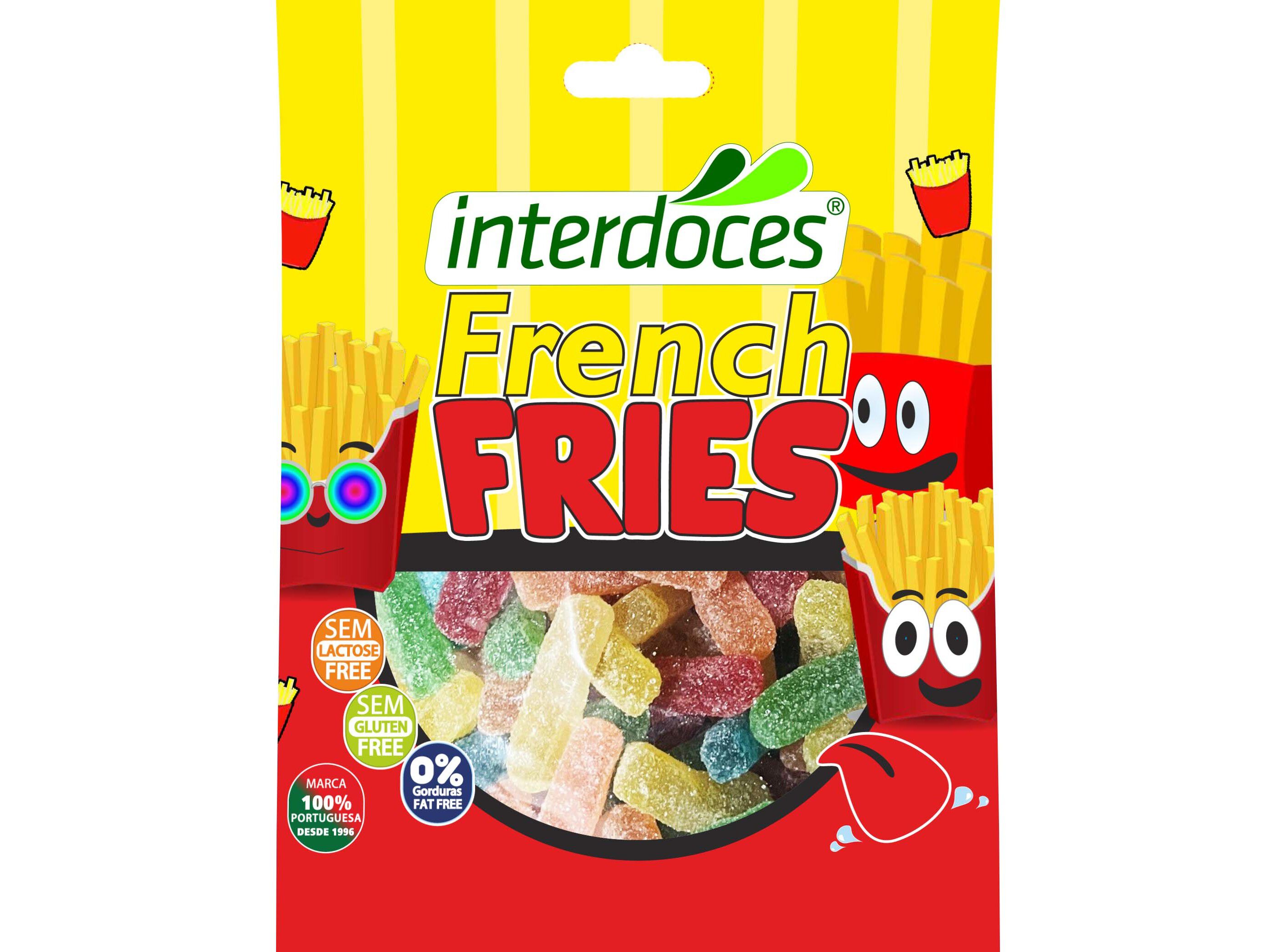 GOMAS INTERDOCES BATATAS FRITAS 150G image number 0