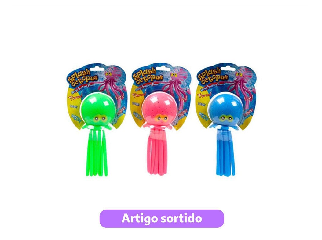 POLVO SQUISH SPLASH DO ART CORES SORTIDAS