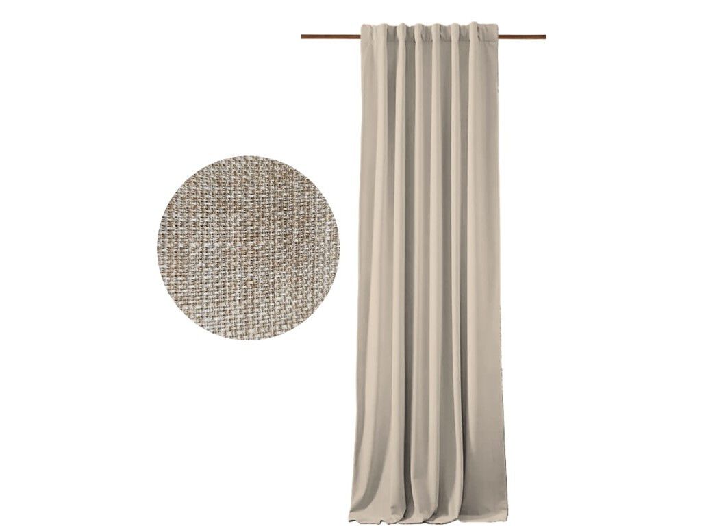 CORTINADO GRACE BEGE 140X240CM