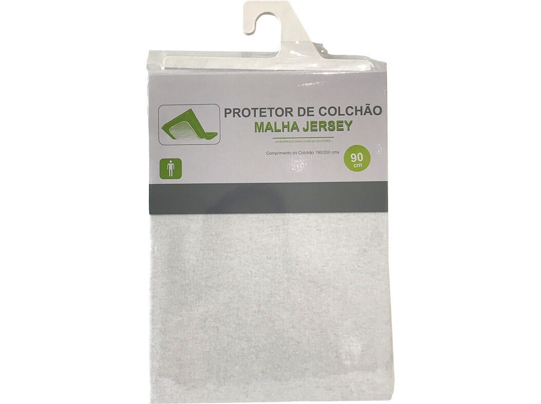 PROTETOR DE COLCH&Atilde;O JERSEY 100% ALGOD&Atilde;O 90X190X25CM
