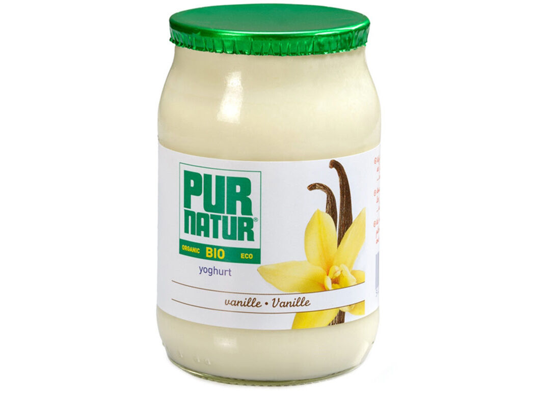 IOGURTE PUR NATUR BIOL&Oacute;GICO AROMA DE BAUNILHA 150G