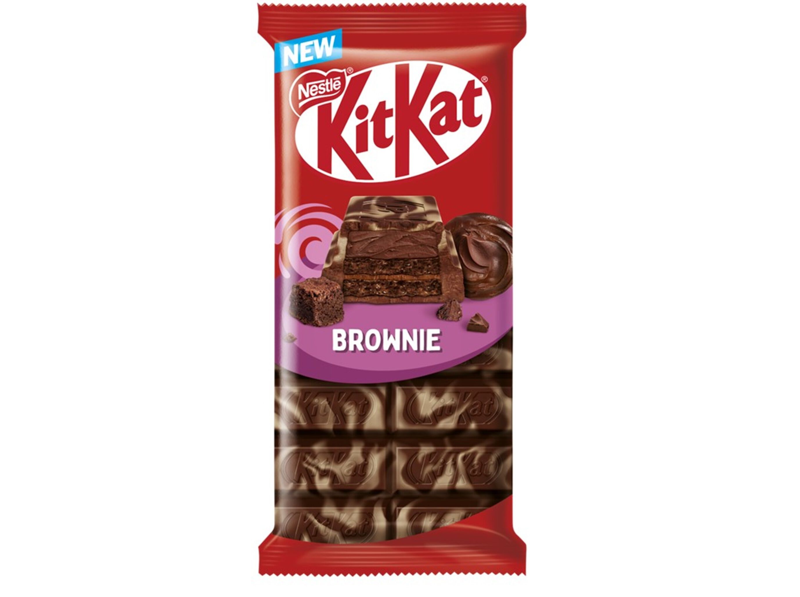TABLETE CHOCOLATE KITKAT BROWNIE 99G image number 1