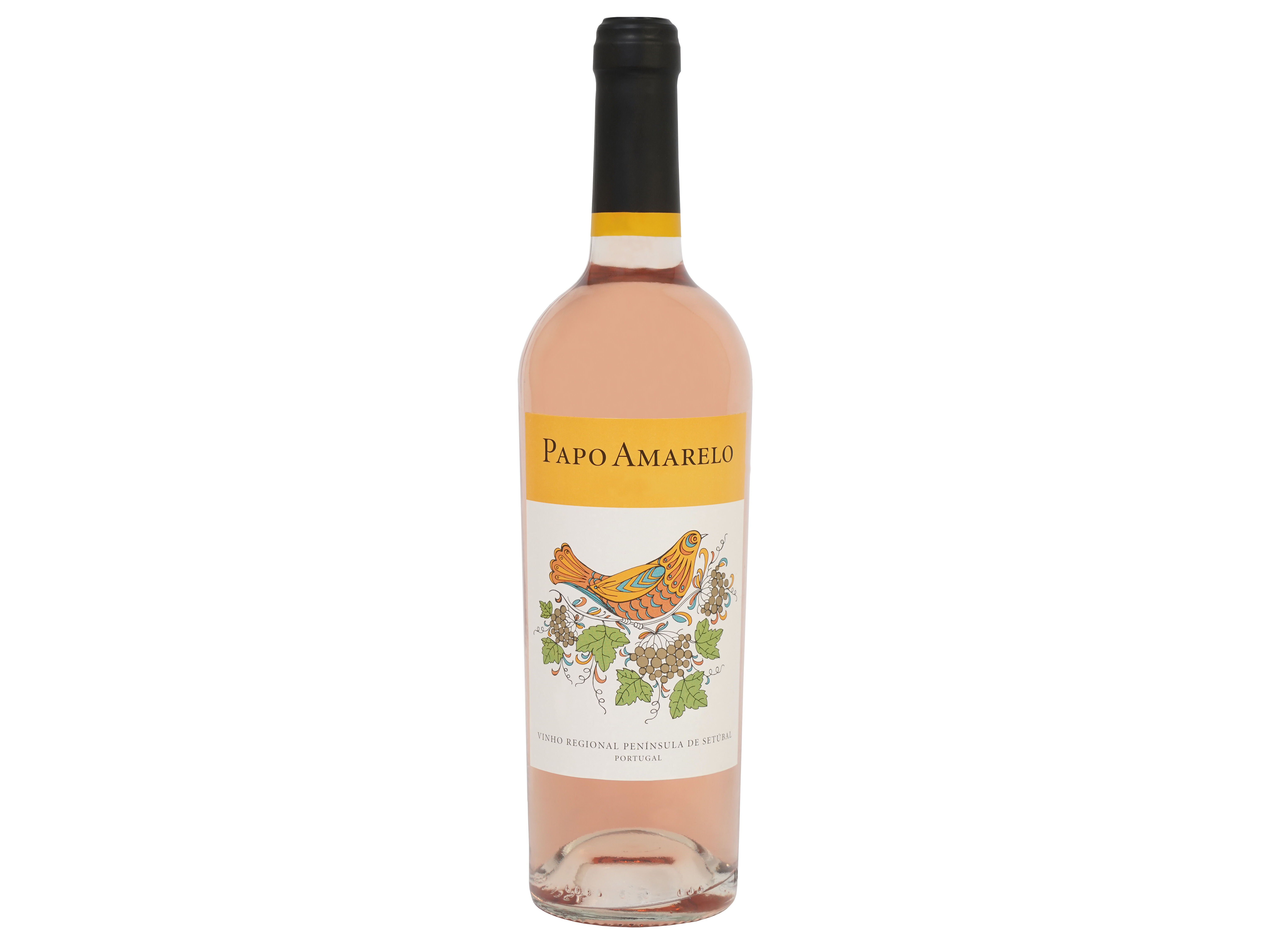 VINHO ROS&Eacute; PAPO AMARELO SET&Uacute;BAL 0.75L image number 0