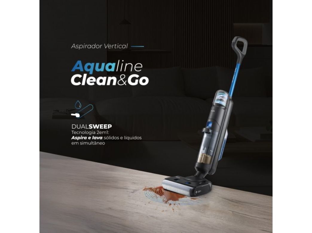 ASPIRADOR VERTICAL &Aacute;GUA FLAMA 1691FL AQUALINE CLEAN & GO image number 1