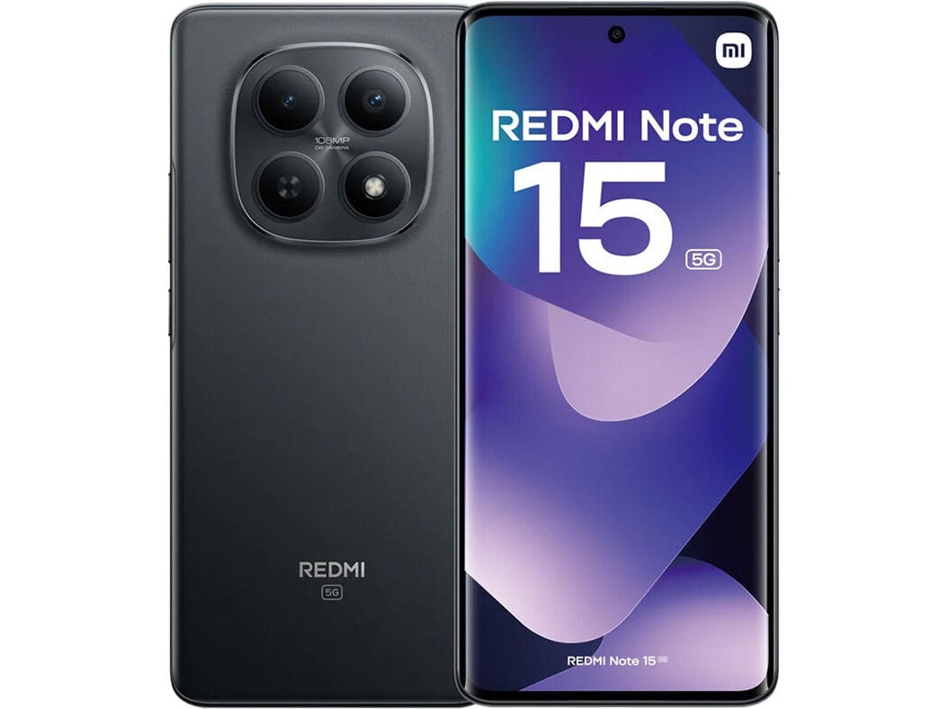 SMARTPHONE XIAOMI REDMI NOTE 15 5G BLACK 8/256