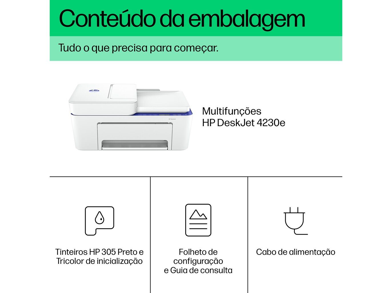 IMPRESSORA MULTIFUN&Ccedil;&Otilde;ES HP DESKJET 4230E image number 7