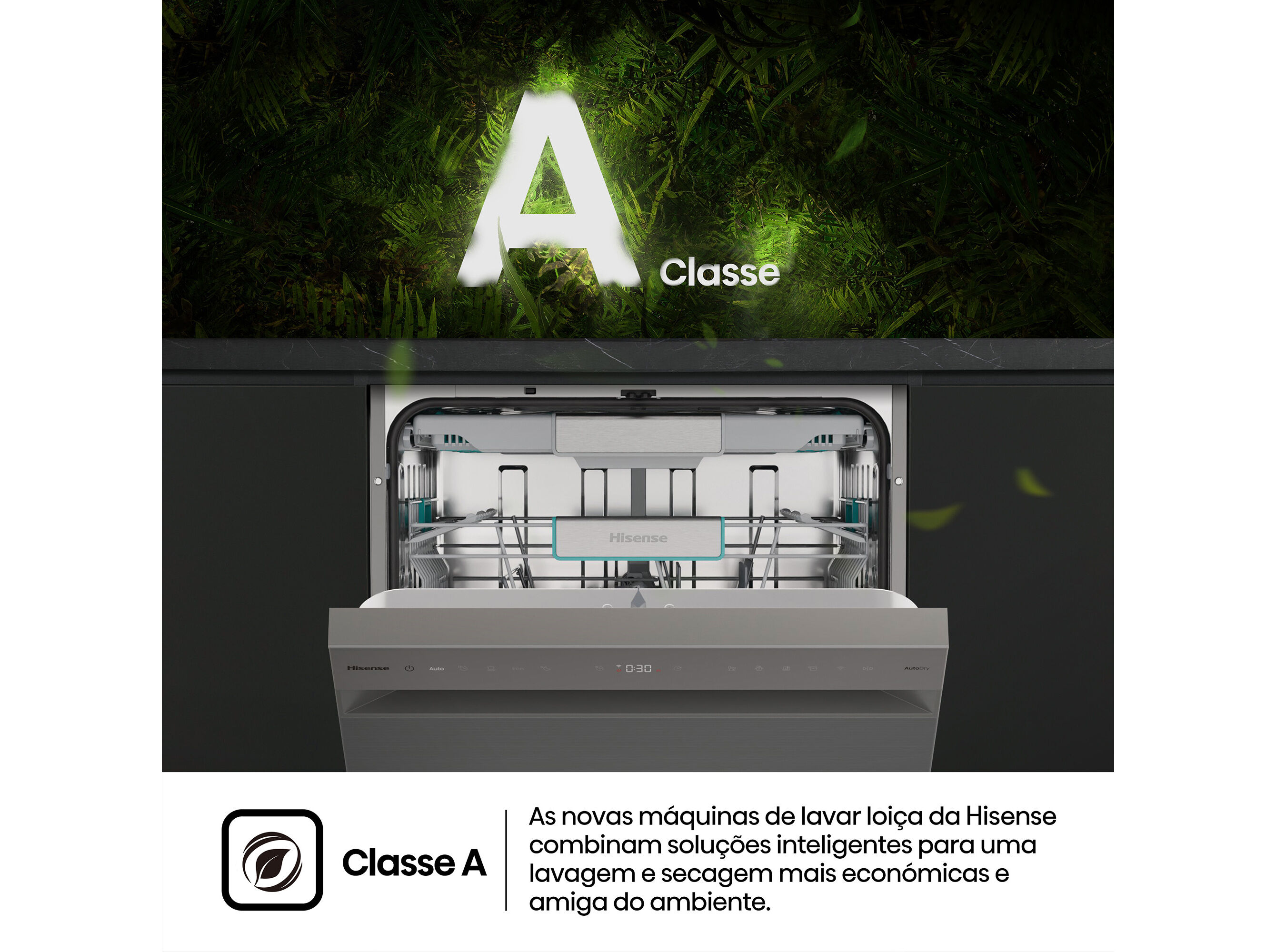 M&Aacute;QUINA LAVAR LOI&Ccedil;A HISENSE HS673A90X&nbsp; CLASSE A 16 CONJ. image number 7