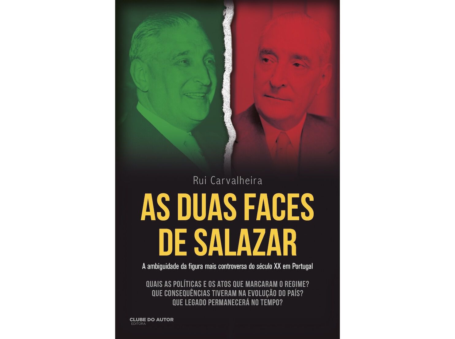 LIVRO AS DUAS FACES DE SALAZAR DE RUI CARVALHEIRA image number 0
