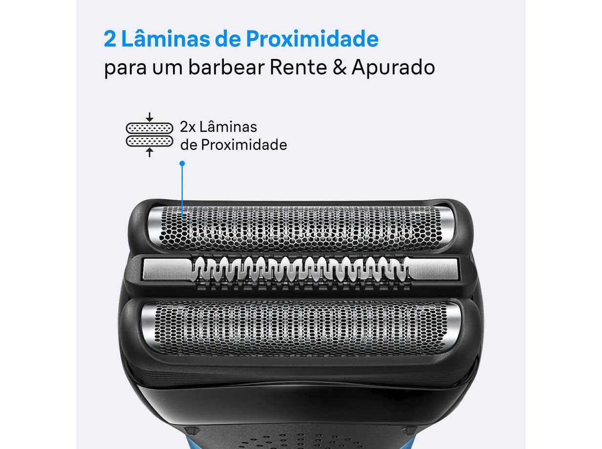 M&Aacute;QUINA BARBEAR BRAUN SHAVER S3 300 BLACK image number 2