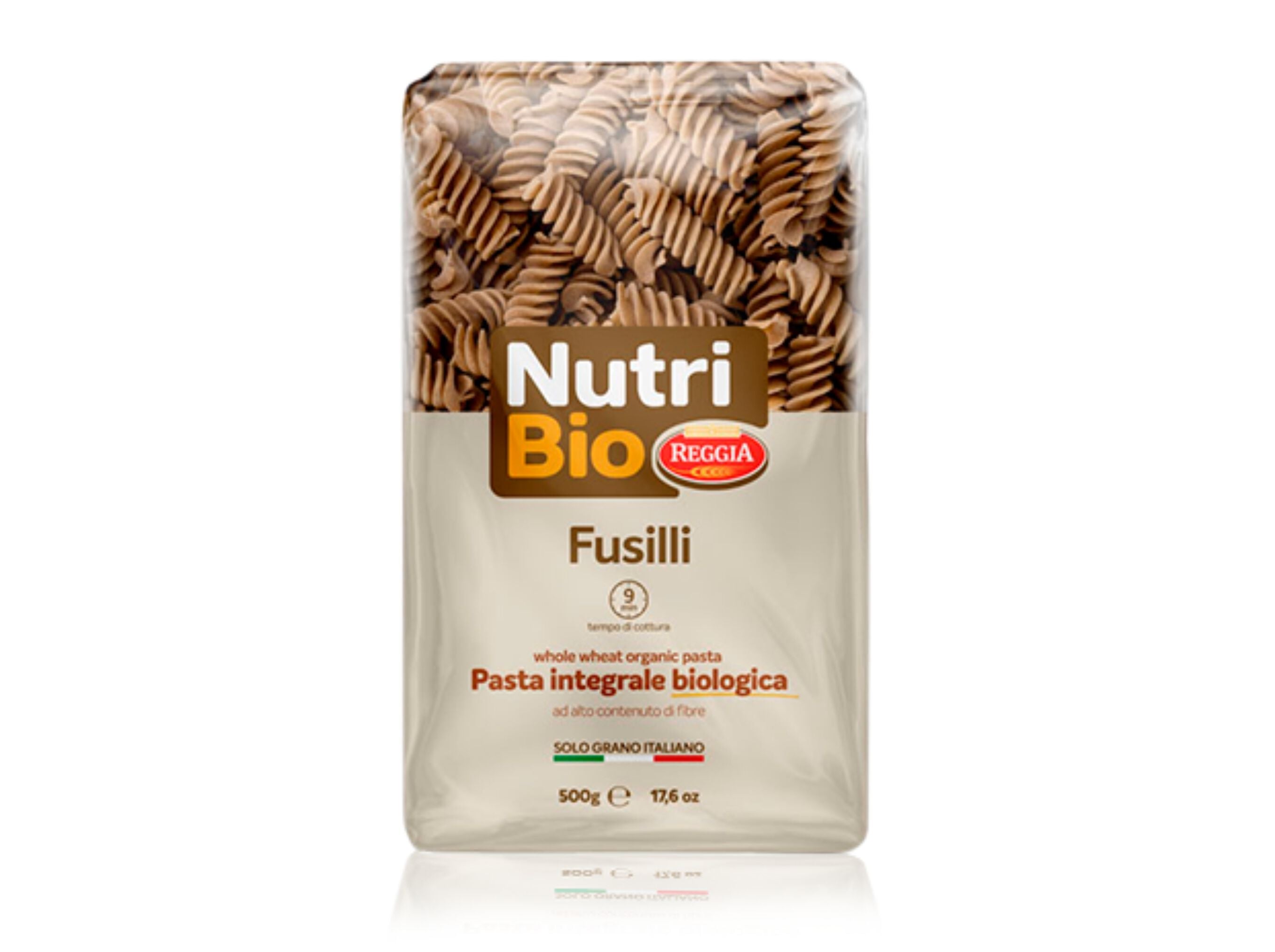 FUSIILI INTEGRAL REGGIA NUTRI BIO 500G image number 0