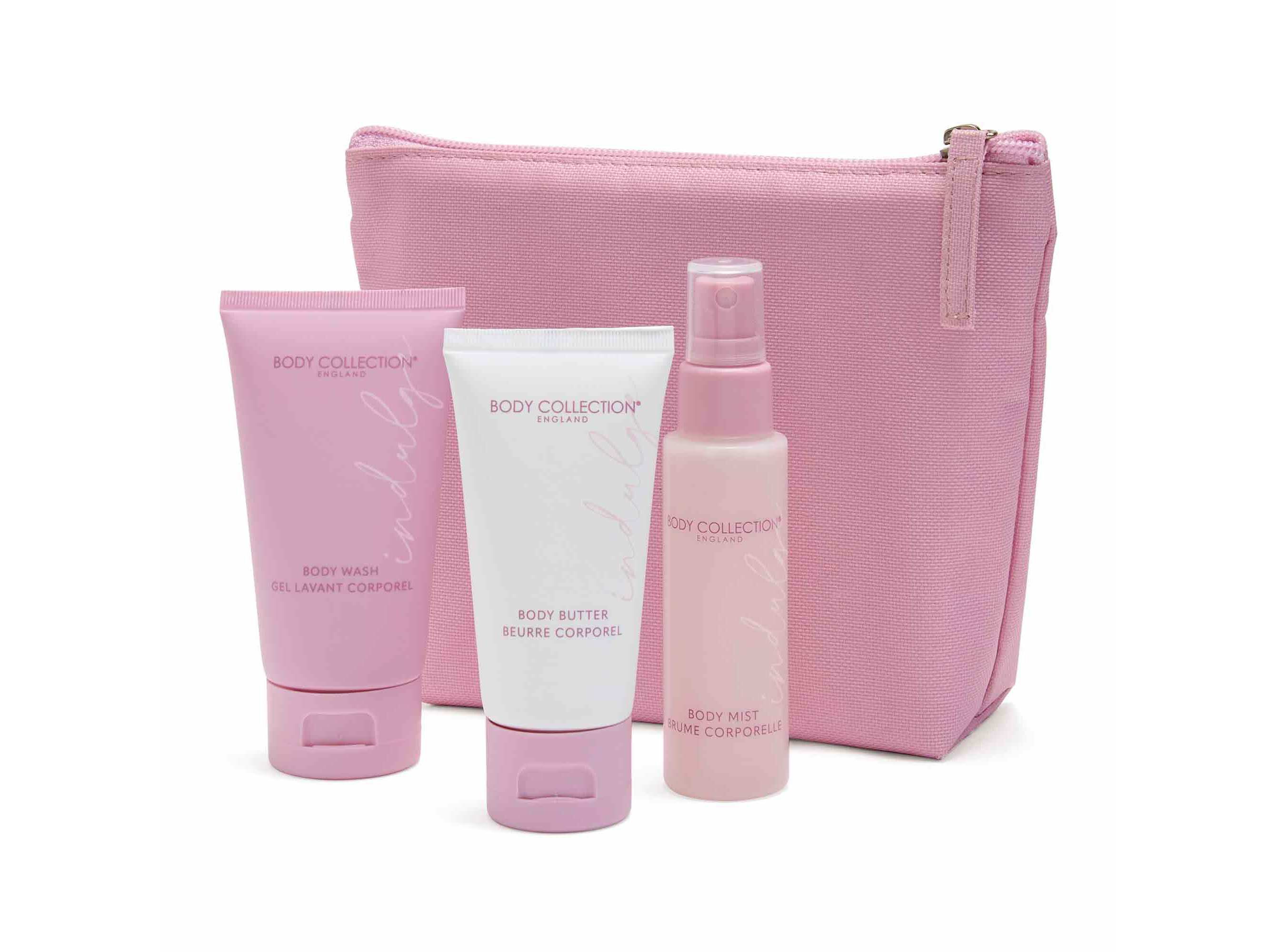 CONJUNTO BANHO BODY COLLECTION INDULGENT C/BOLSA image number 1