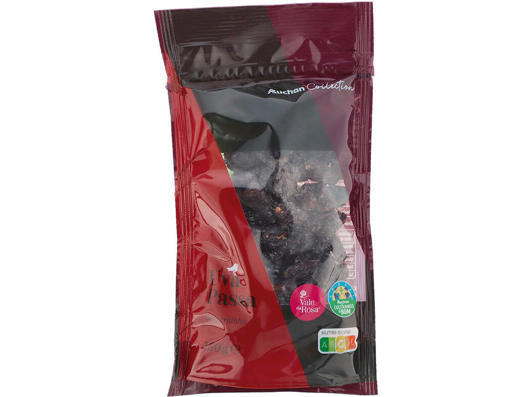 PASSAS DE UVA DO ALENTEJO AUCHAN COLLECTION CULTIVAMOS O BOM 150G image number 0