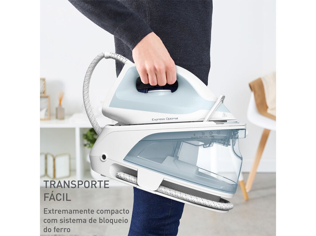 GERADOR A VAPOR TEFAL SV4210E0 OPTIMAL STEAM AUTONOMIA ILIMITADA 2200W 6BARS image number 4