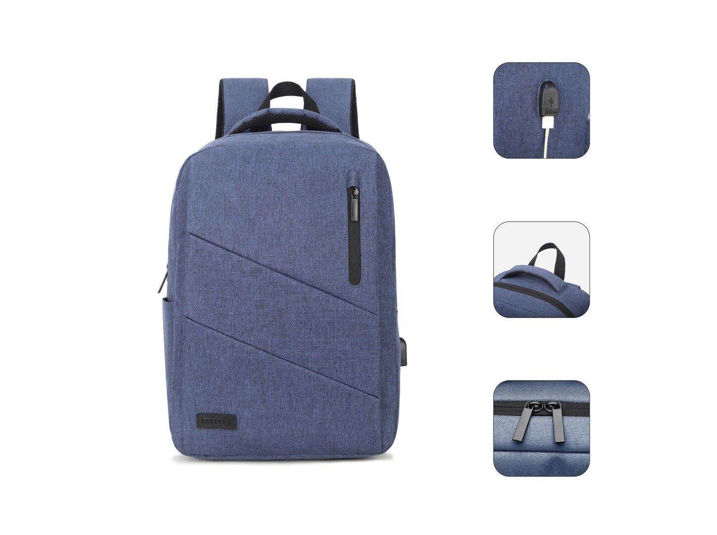 MOCHILA PARA PC SUBBLIM CITY BACKPACK 156" AZUL image number 1