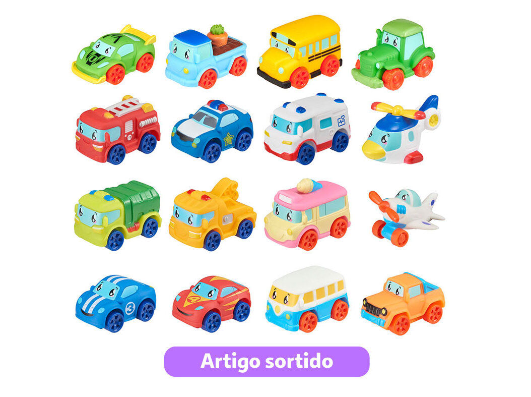 MINI VE&Iacute;CULOS ONE TWO FUN MODELOS SORTIDOS