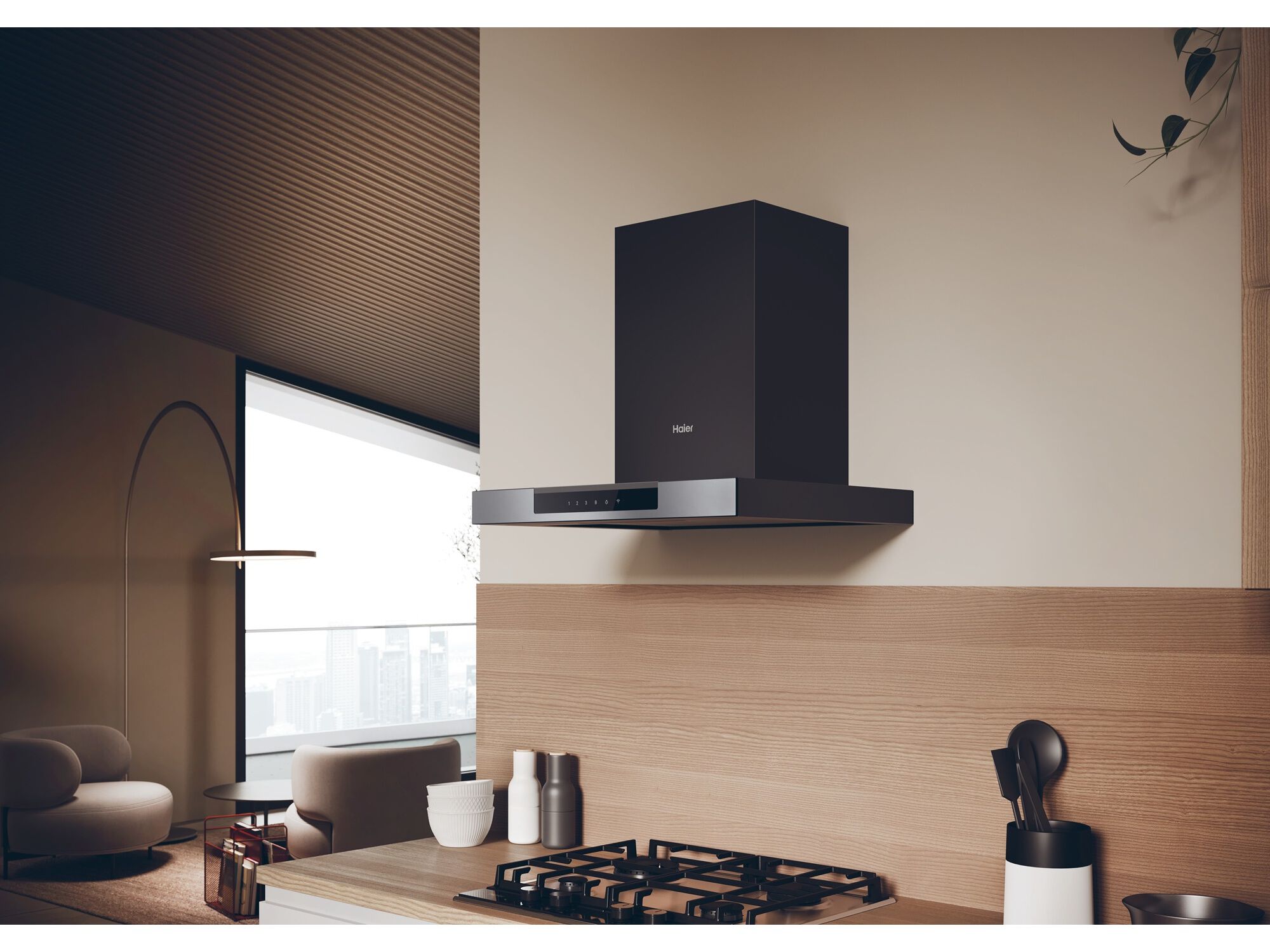 CHAMIN&Eacute; HAIER HATS6CBS2XWIFI 60 CM / A+ image number 5