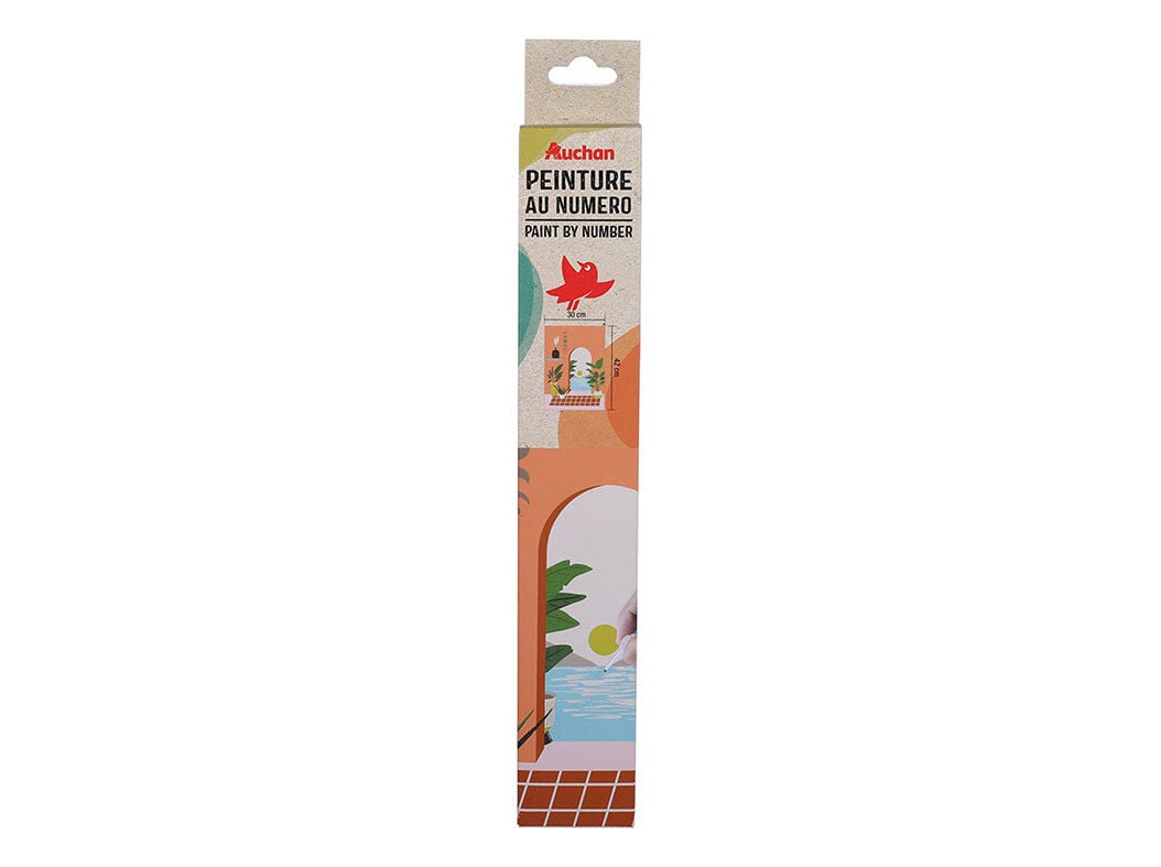 KIT PINTURA POR N&Uacute;MEROS AUCHAN