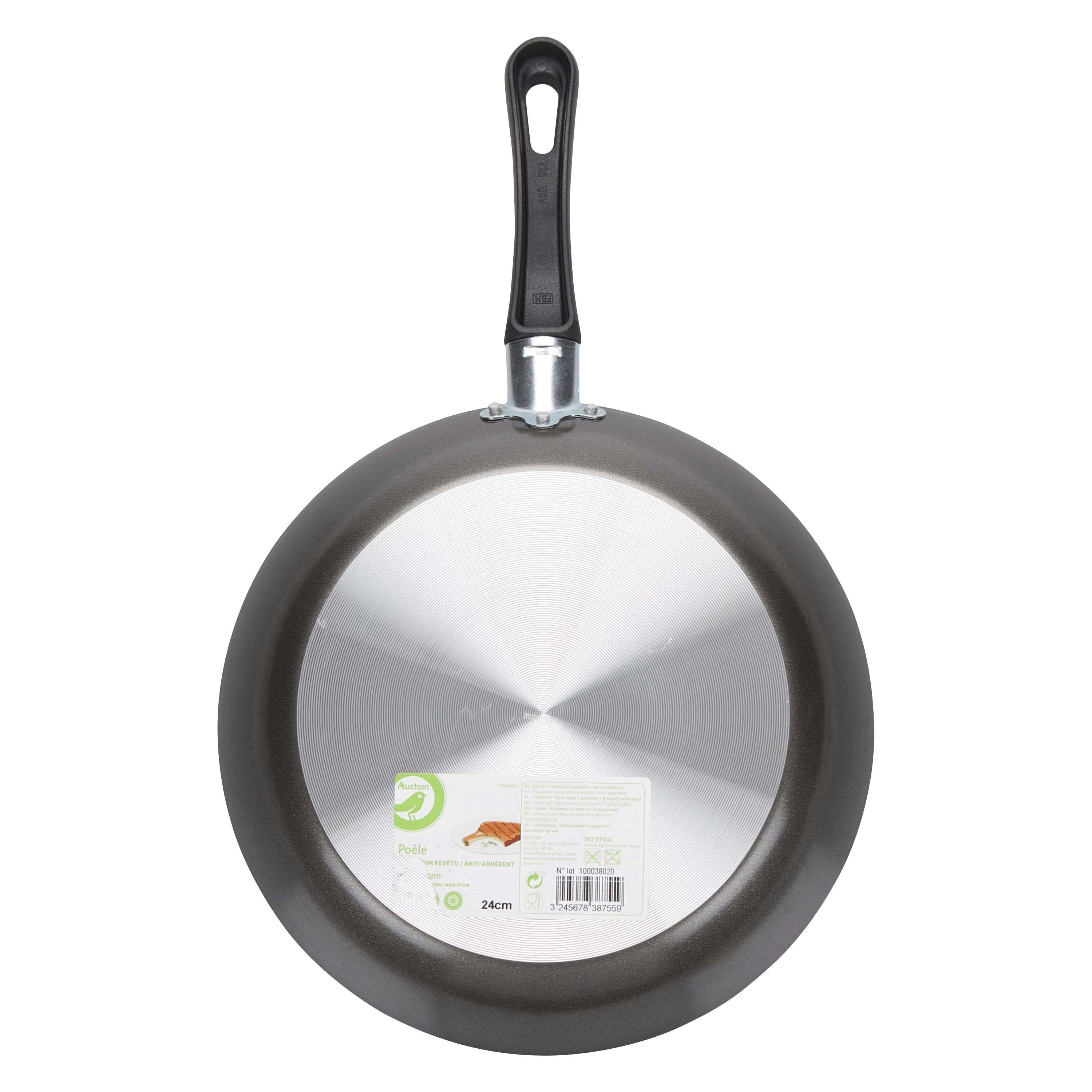 FRIGIDEIRA N/ APTO IND AUCHAN ALUMINIO 24 CM image number 0