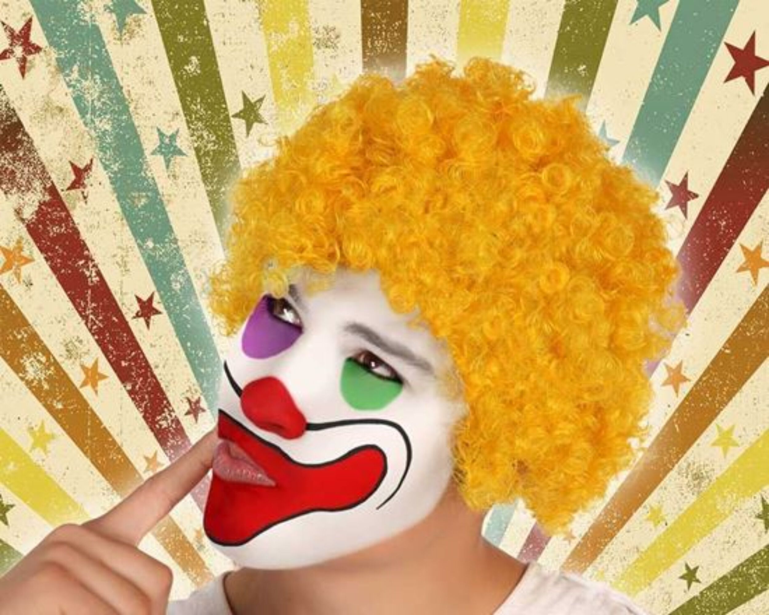 CABELEIRA PALHA&Ccedil;O CORES SORTIDAS 30X20CM image number 3