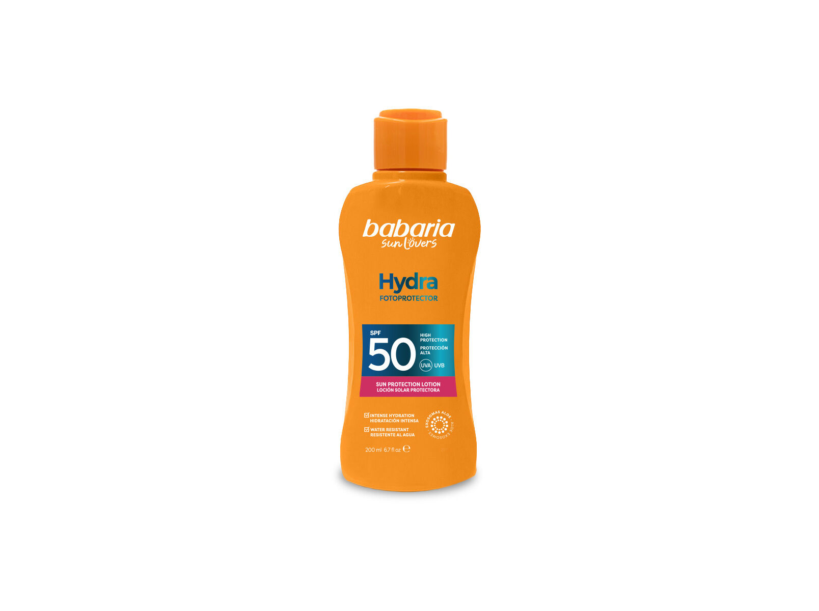 LEITE PROTE&Ccedil;&Atilde;O SOLAR BABARIA HYDRA SPF50 100ML