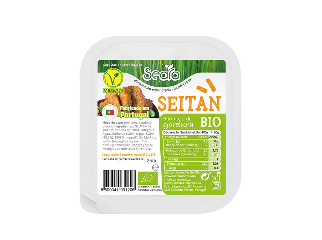 SEITAN FRESCO SEARA BIO 250G