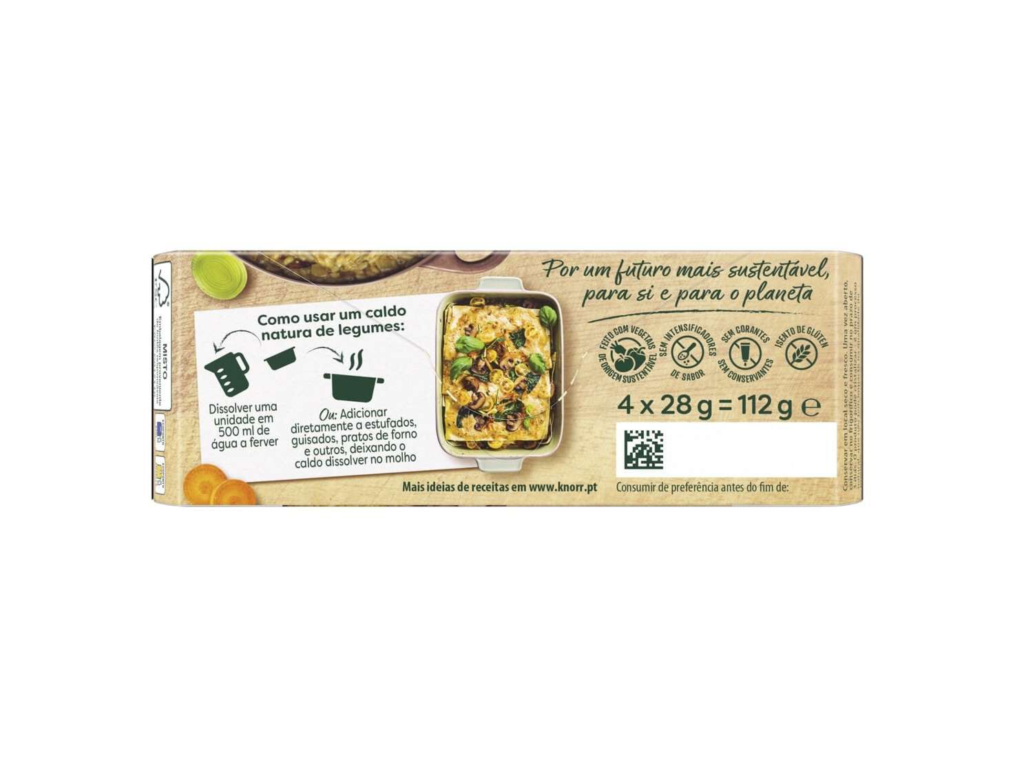 CALDO KNORR NATURA LEGUMES 4X28G image number 2