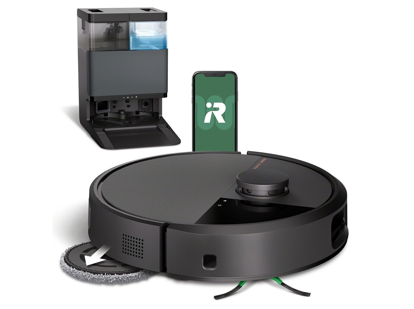 ASPIRADOR ROBOT IROBOT ROOMBA COMBO 505 + BASE AUTOWASH image number 1