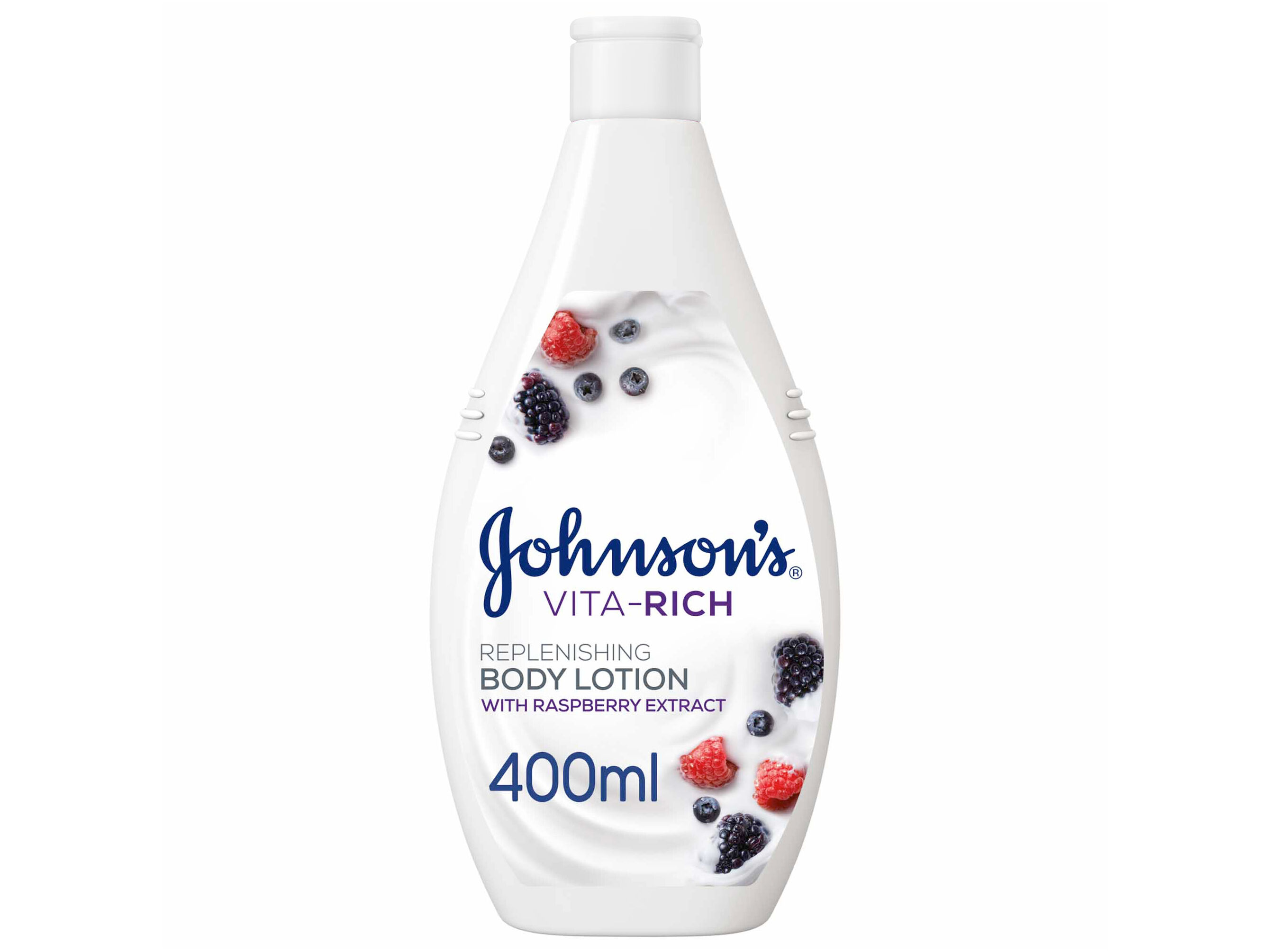 LO&Ccedil;&Atilde;O CORPORAL JOHNSON'S VITA-RICH FRUT VERMELHOS 400ML image number 0