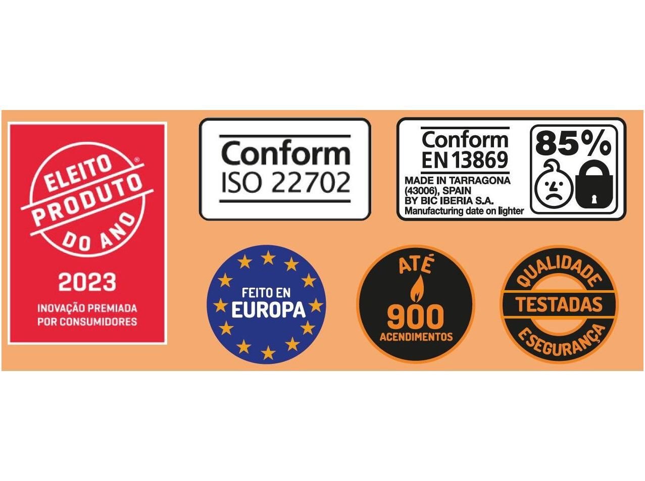 ISQUEIRO BIC EZ REACH 1 UNIDADE CORES SORTIDAS image number 2