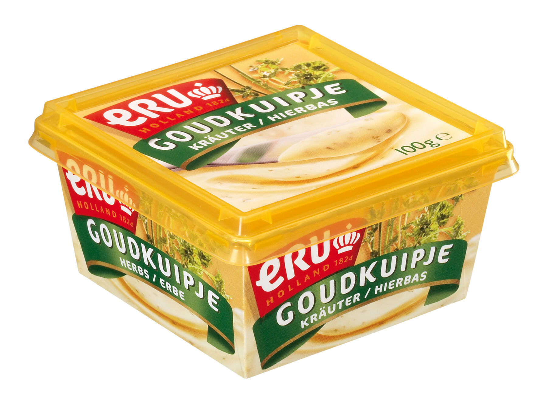 QUEIJO ERU GOUDA E ERVAS BARRAR 100G image number 0