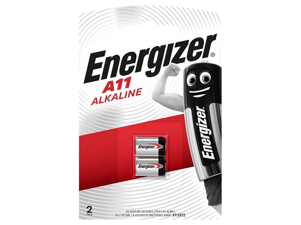 PILHA ENERGIZER E11A PACK 2 UNIDADES image number 0