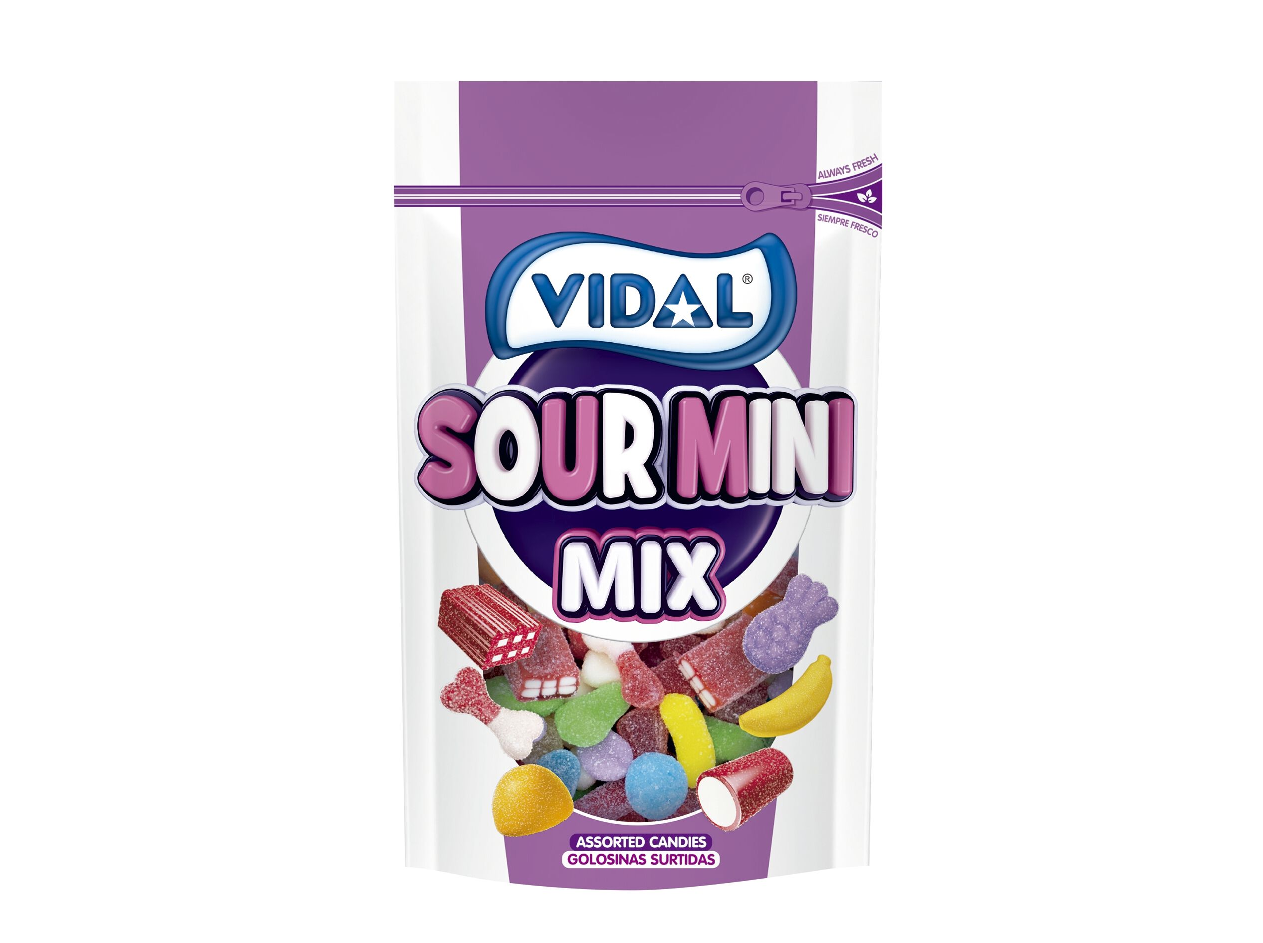 GOMAS VIDAL MINI SOUR MIX 180G image number 0