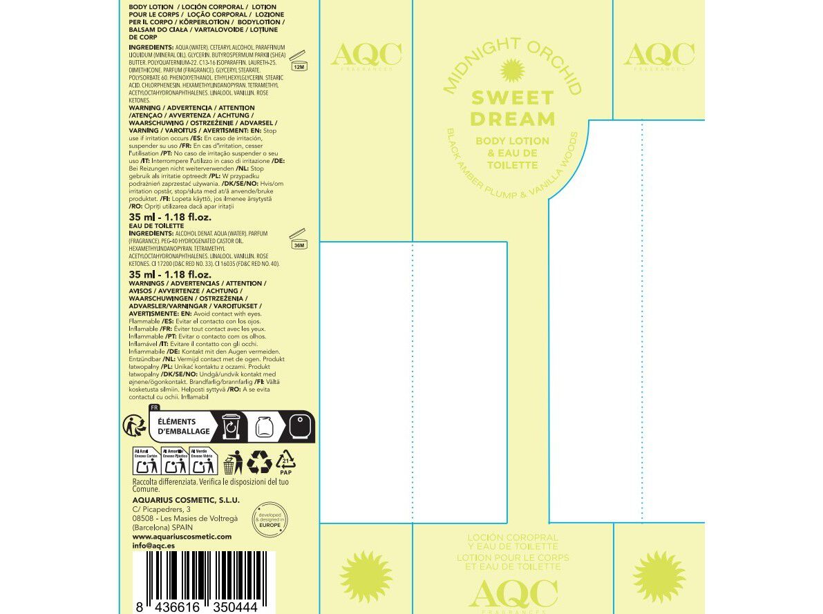 DUO CORPORAL AQC FRAGANCES SWEET DREAM 2PCS image number 4