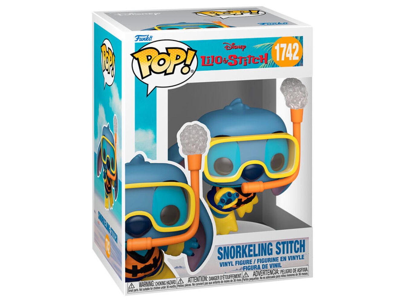 FIGURA POP! FUNKO DISNEY: L&S S4 - SNORKELING STITCH image number 0