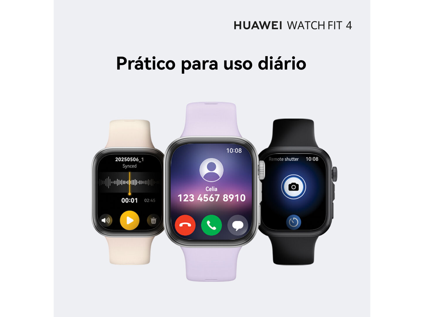 SMARTWATCH HUAWEI PURPLE FIT 4 image number 5