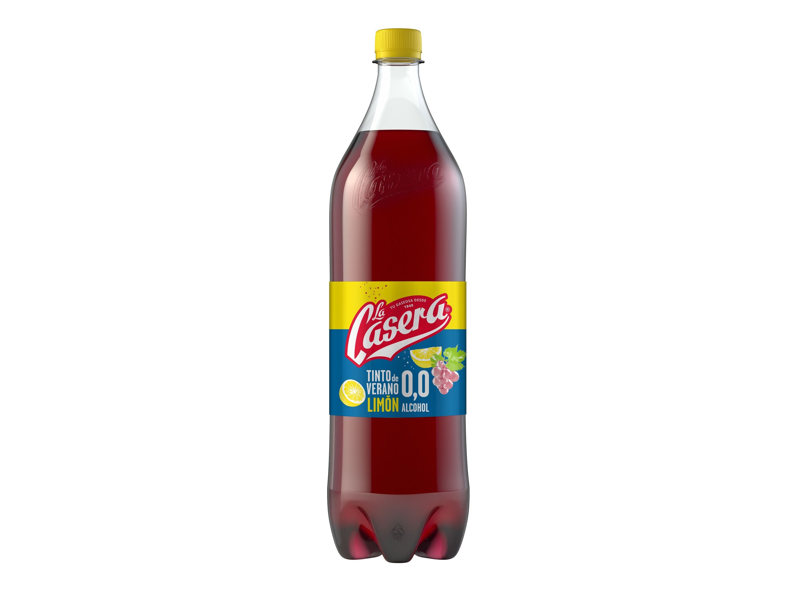 BEBIDA LA CASERA TINTO DE VER&Atilde;O LIM&Atilde;O 0% &Aacute;LCOOL 1.5L image number 0