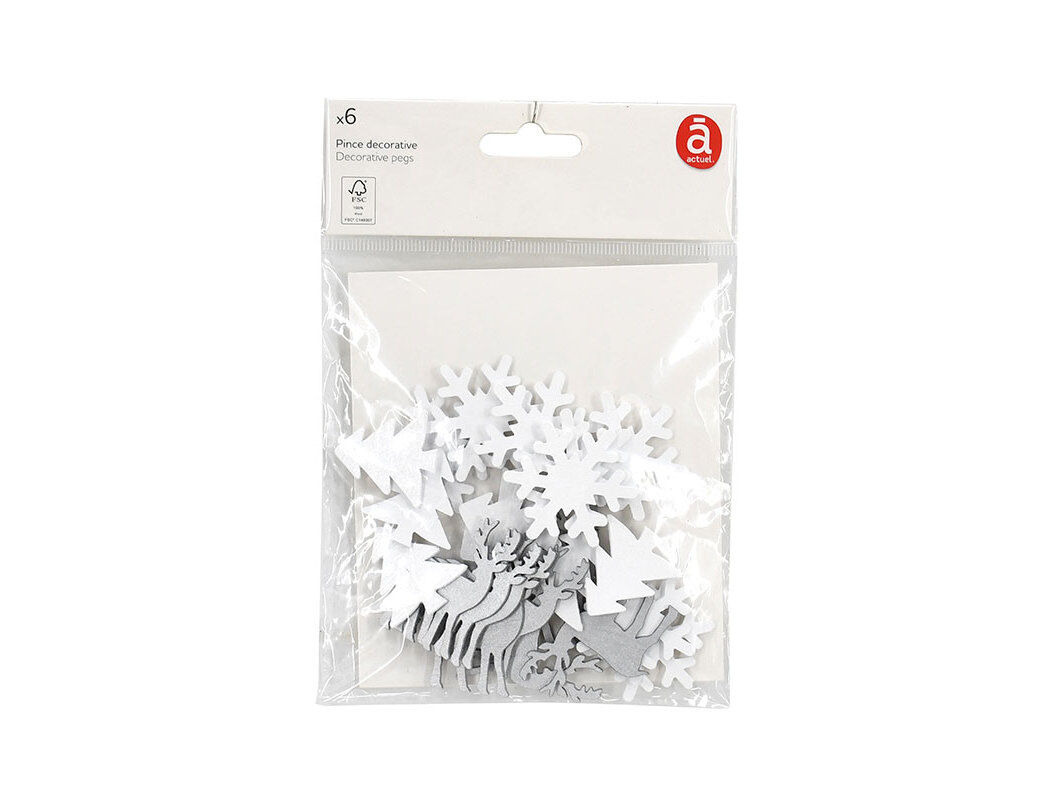 CONJUNTO DE 24 CONFETIS ACTUEL SORTIDOS image number 0