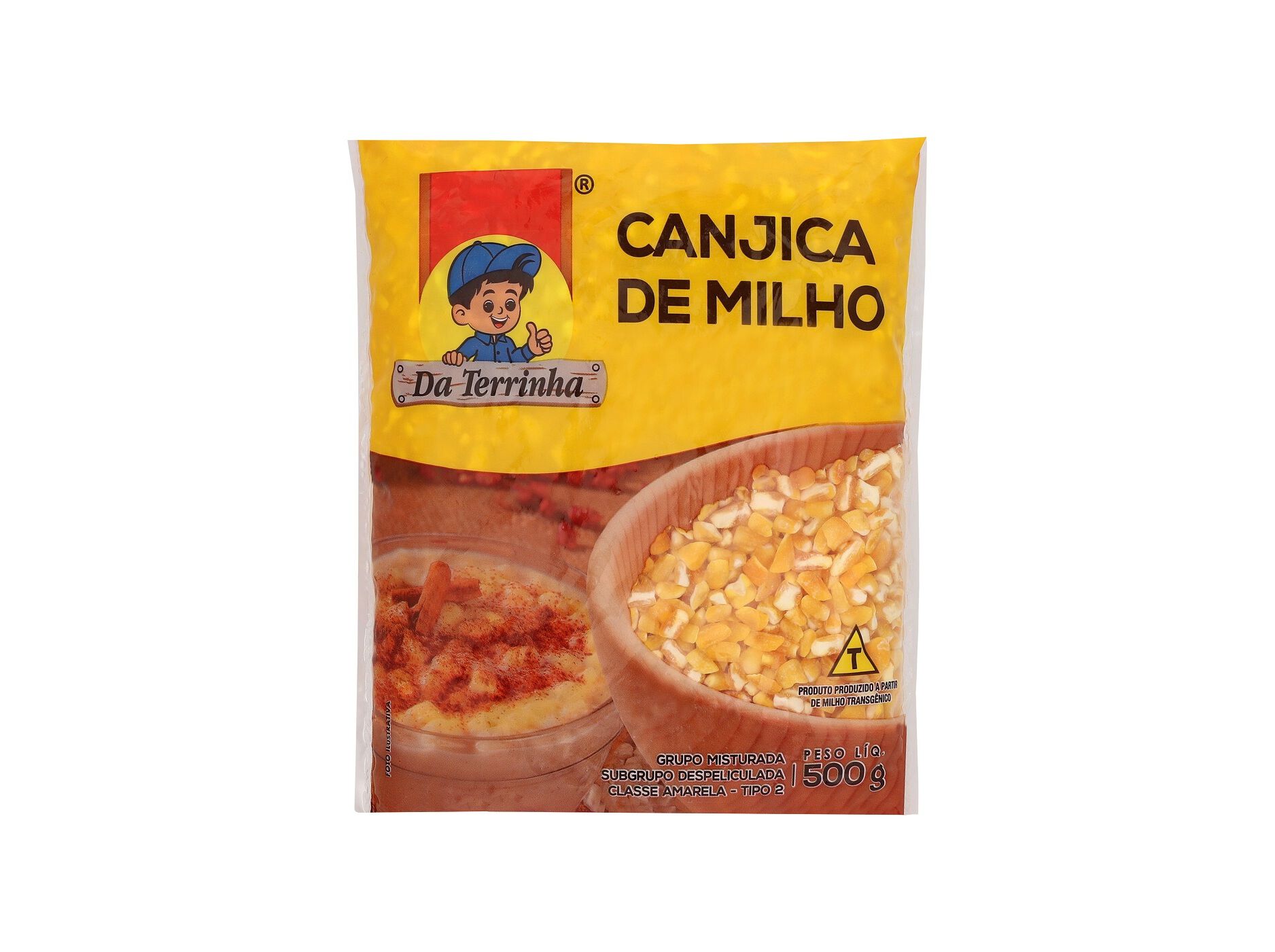 CANJICA AMARELA DA TERRINHA 500G image number 1