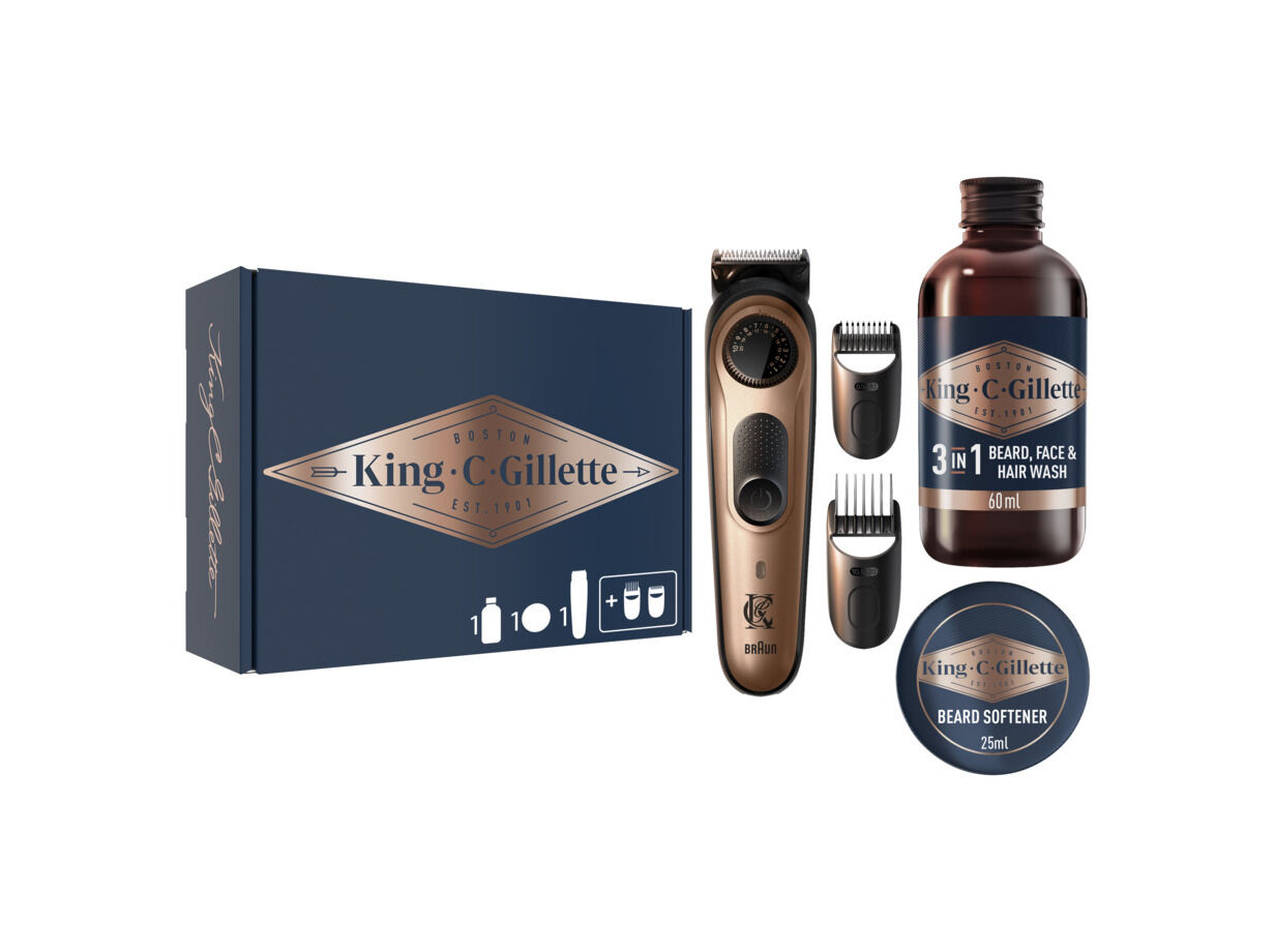CONJUNTO KING C GILLETTE M&Aacute;QUINA APARADORA PRO + MINIS image number 1