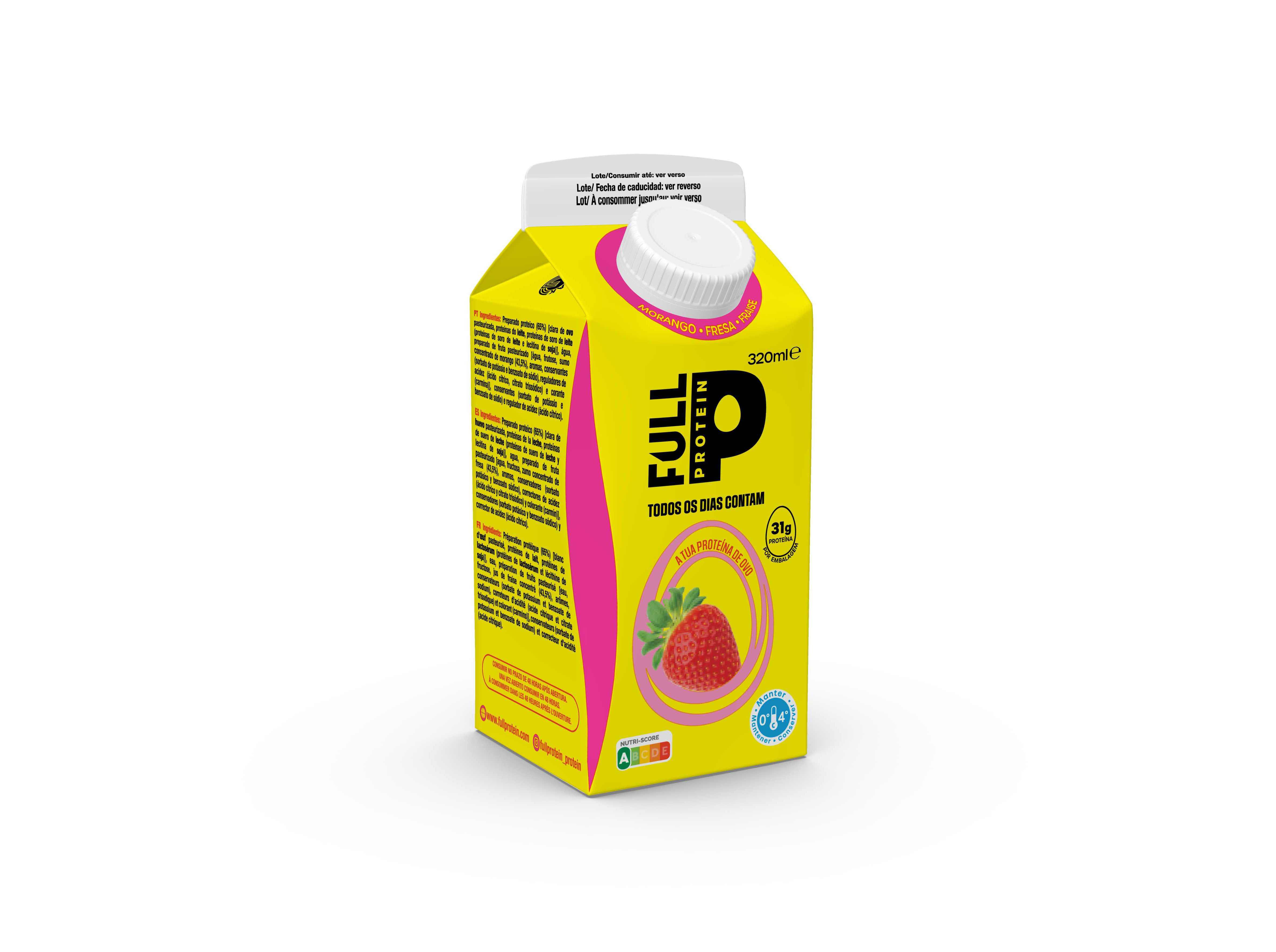 BEBIDA FULLPROTEIN PROTEICA MORANGO 320ML