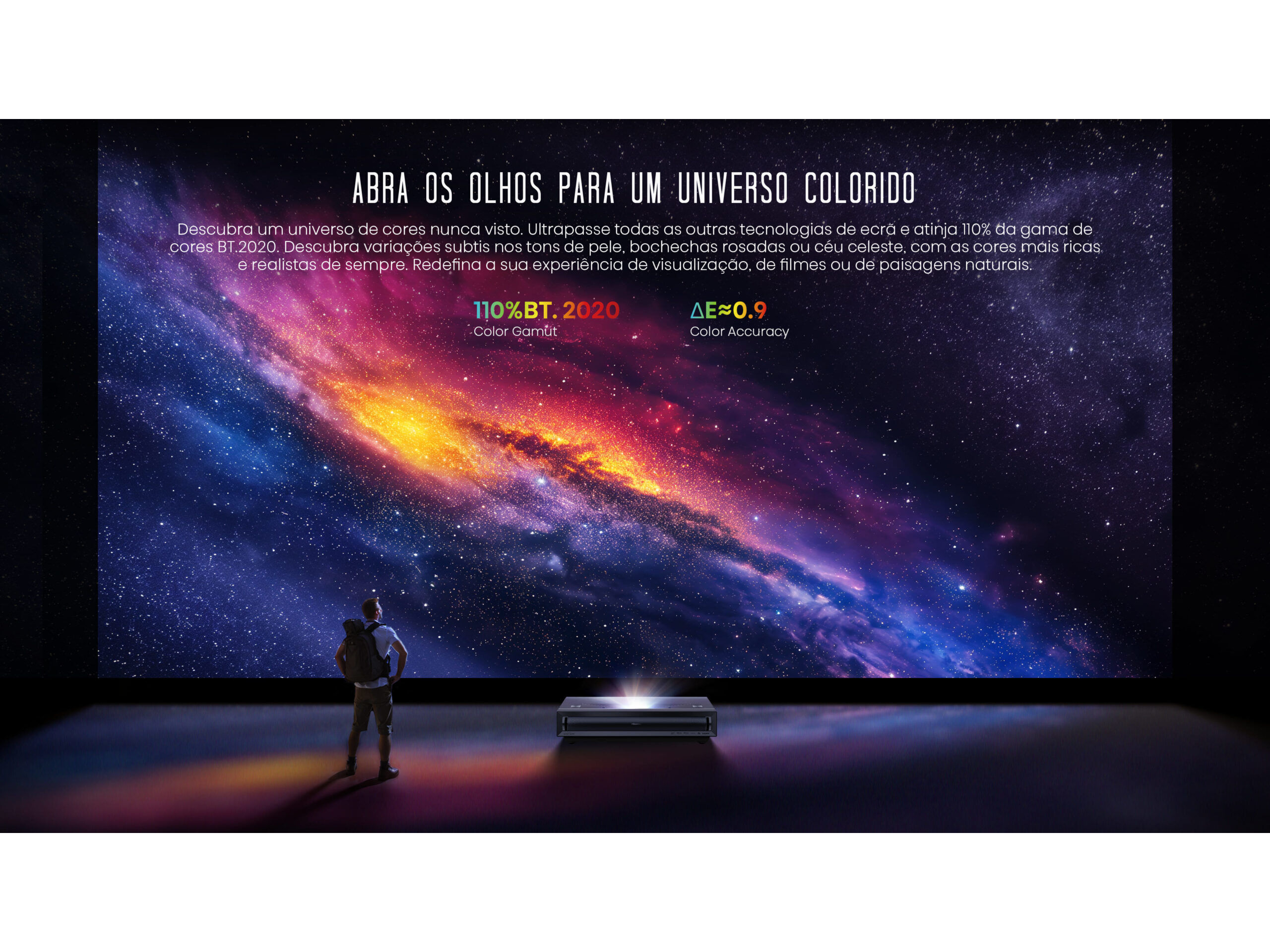 PROJETOR LASER HISENSE PX3-PRO (80" E 150" TRIPLE LASER 4K) image number 10
